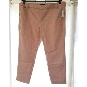 Old Navy Pixie Pant | Jacquard Blush | Size 20